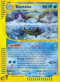 Pokemon Blastoise 4/165 Expedition Base Set