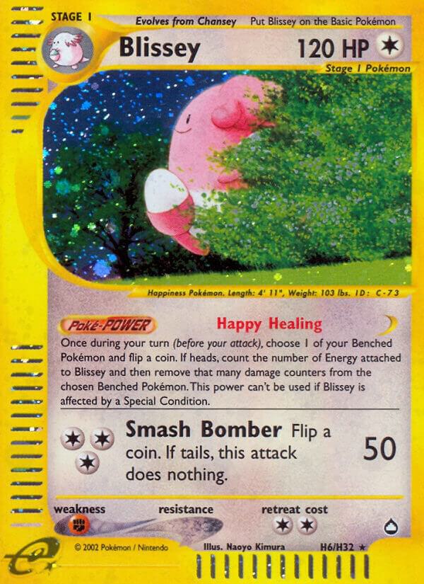 Pokemon Blissey H6/147 Aquapolis