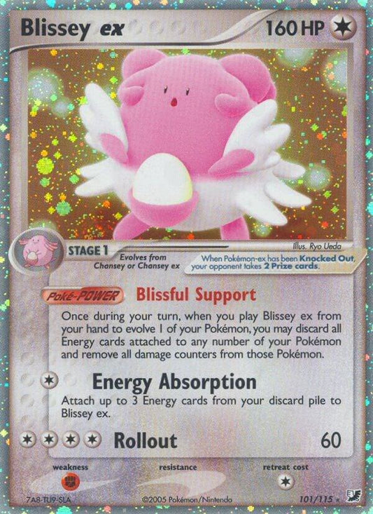 Pokemon Blissey ex 101/115 Unseen Forces
