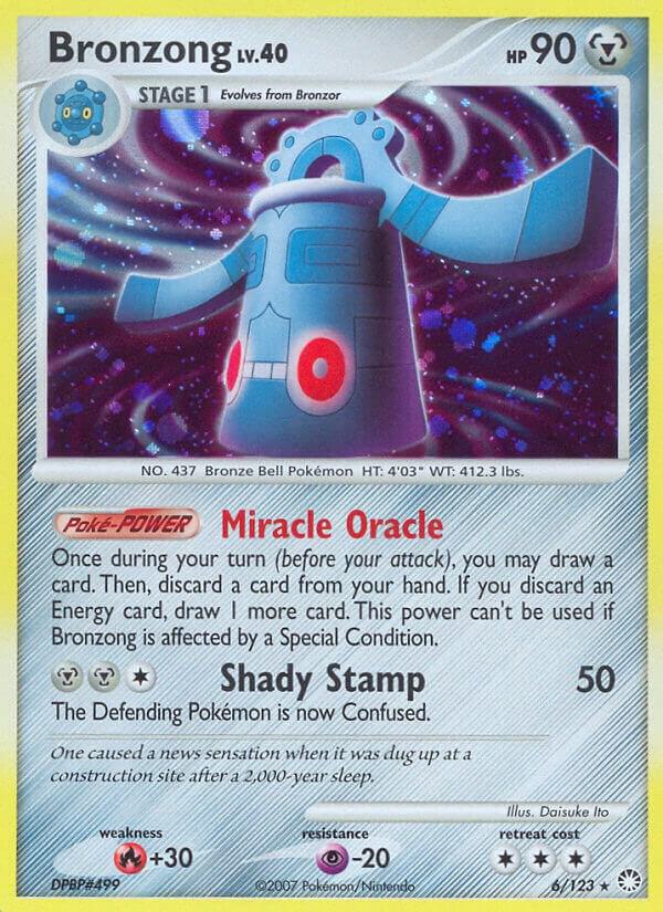 Pokemon Bronzong 6/123 Mysterious Treasures