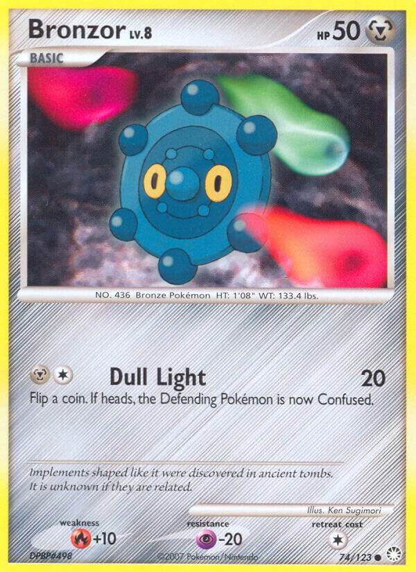 Pokemon Bronzor 74/123 Mysterious Treasures