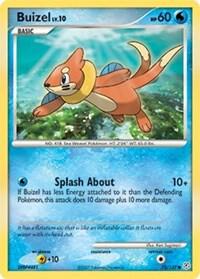 Pokemon Buizel 72/130 Diamond & Pearl