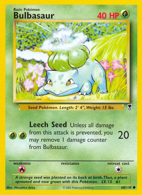 Pokemon Bulbasaur 68/110 Legendary Collection