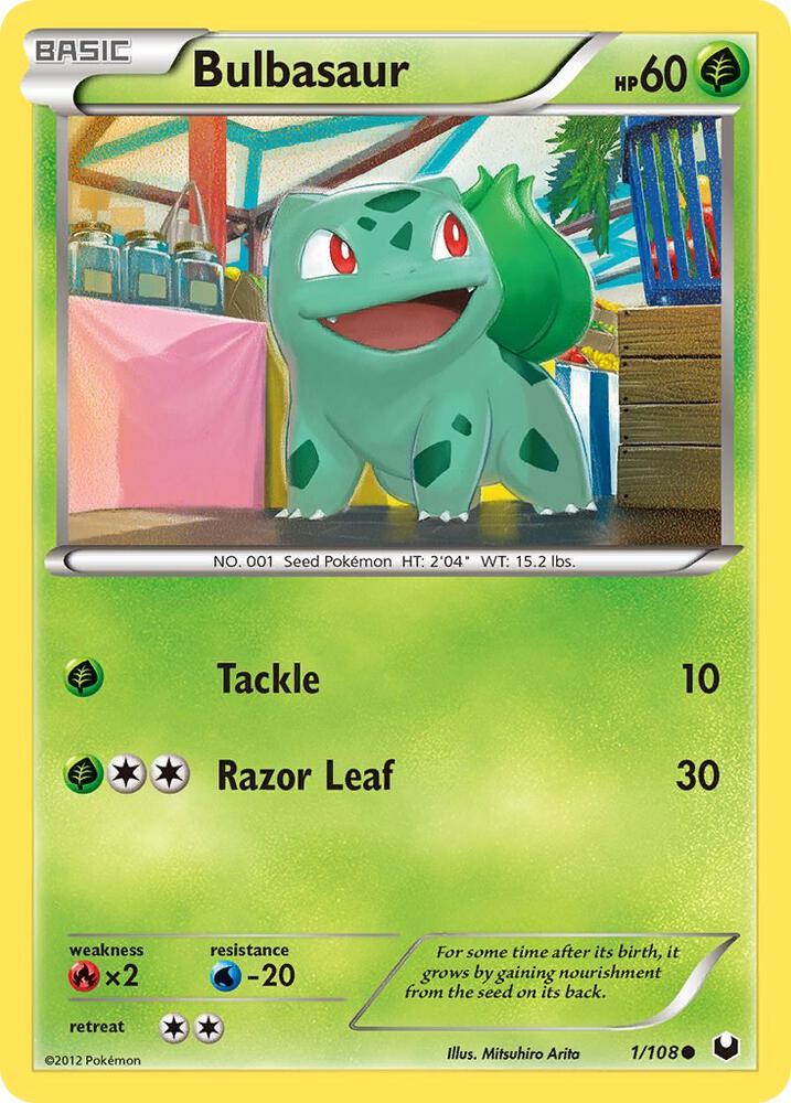 Pokemon Bulbasaur 1/108 Dark Explorers