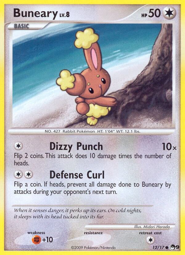 Pokemon Buneary 12/17 POP Series 9