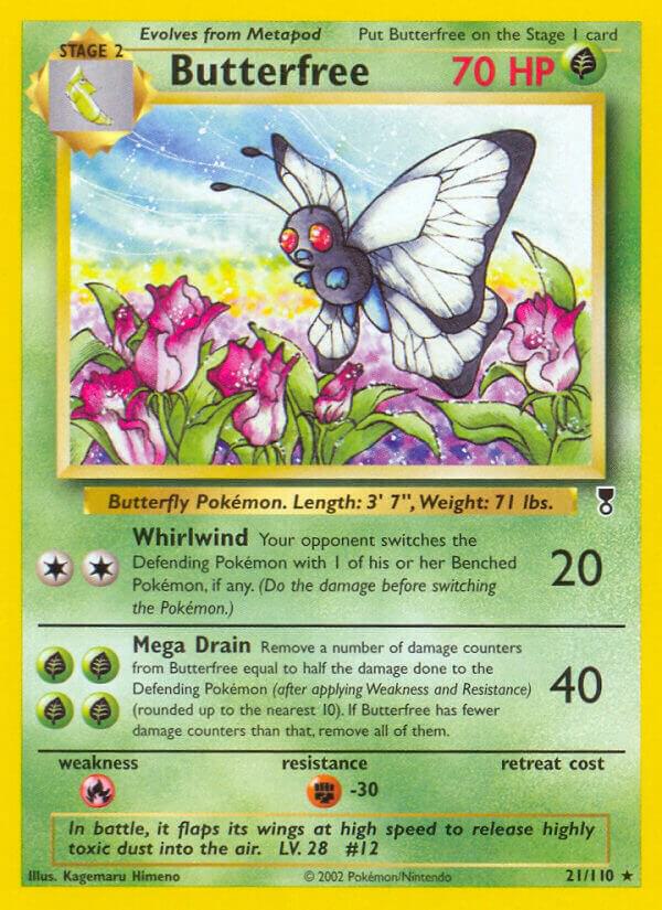 Pokemon Butterfree 21/110 Legendary Collection