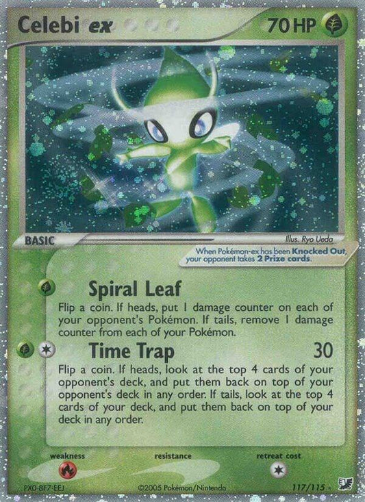 Pokemon Celebi ex 117/115 Unseen Forces