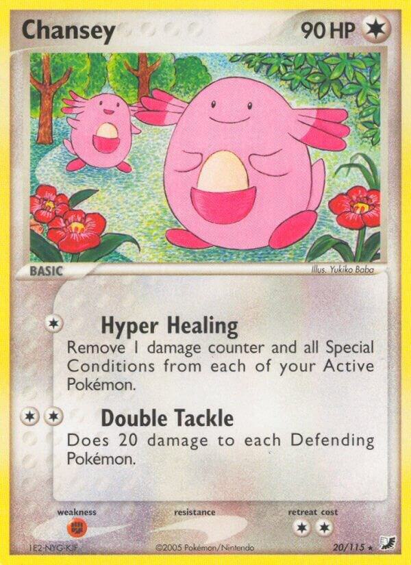 Pokemon Chansey 20/115 Unseen Forces
