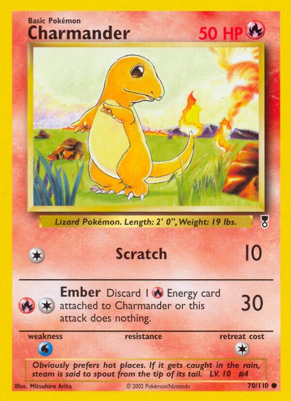 Pokemon Charmander 70/110 Legendary Collection