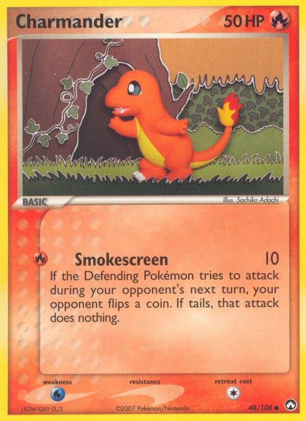 Pokemon Charmander 48/108 Power Keepers
