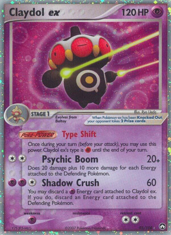 Pokemon Claydol ex 93/108 Power Keepers