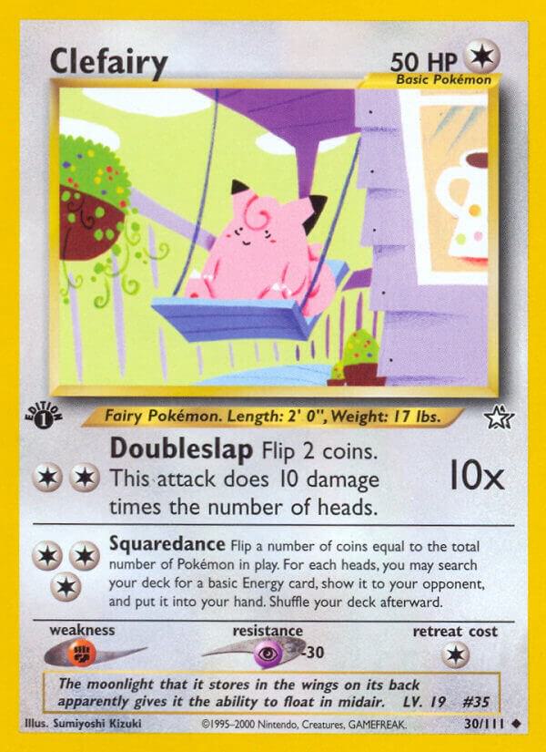Pokemon Clefairy # 30 Neo Genesis