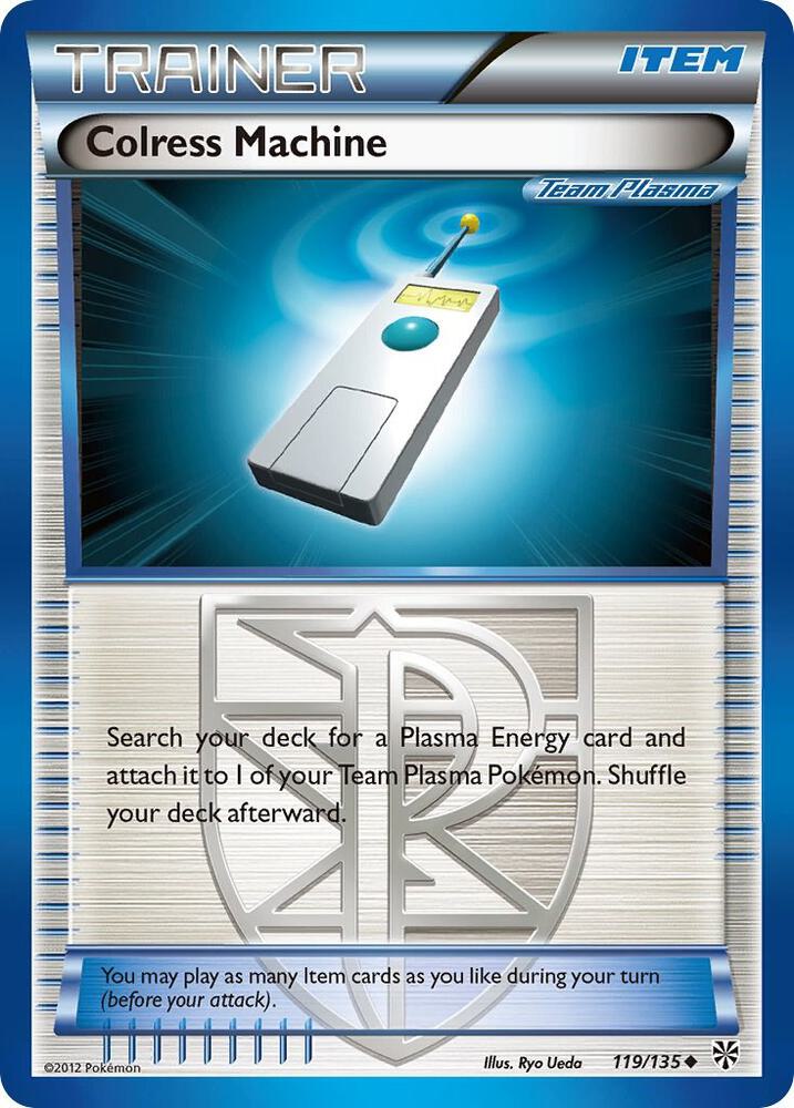 Pokemon Colress Machine 119/135 Plasma Storm
