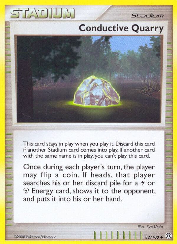 Pokemon Conductive Quarry 82/100 Stormfront