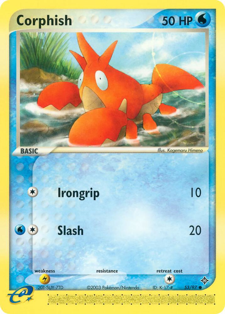 Pokemon Corphish 53/100 Dragon