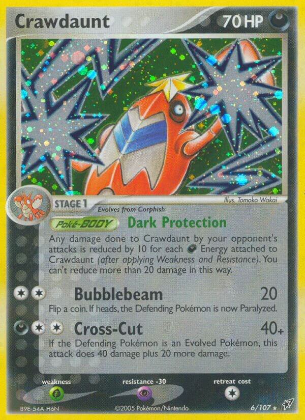 Pokemon Crawdaunt 6/107 Deoxys