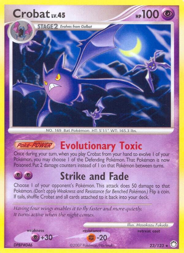 Pokemon Crobat 23/123 Mysterious Treasures