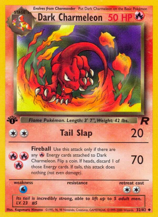 Pokemon Dark Charmeleon #32 Team Rocket