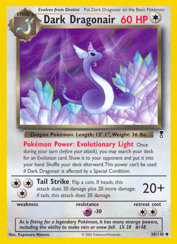 Pokemon Dark Dragonair 38/110 Legendary Collection