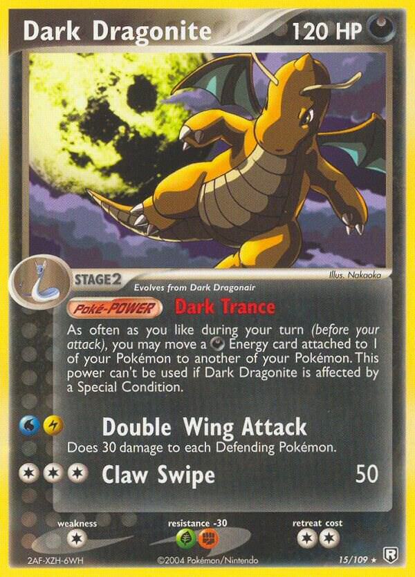 Pokemon Dark Dragonite 15/109 Team Rocket Returns