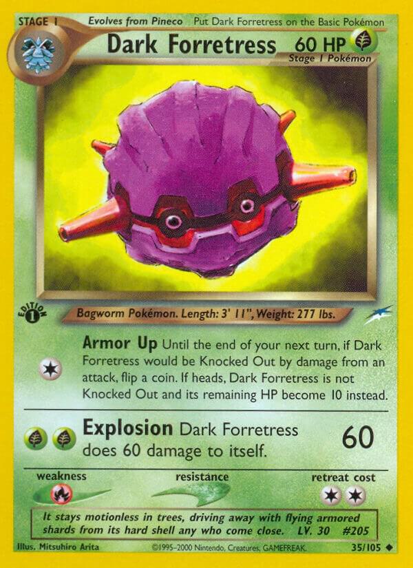 Pokemon Dark Forretress 35/105 Neo Destiny