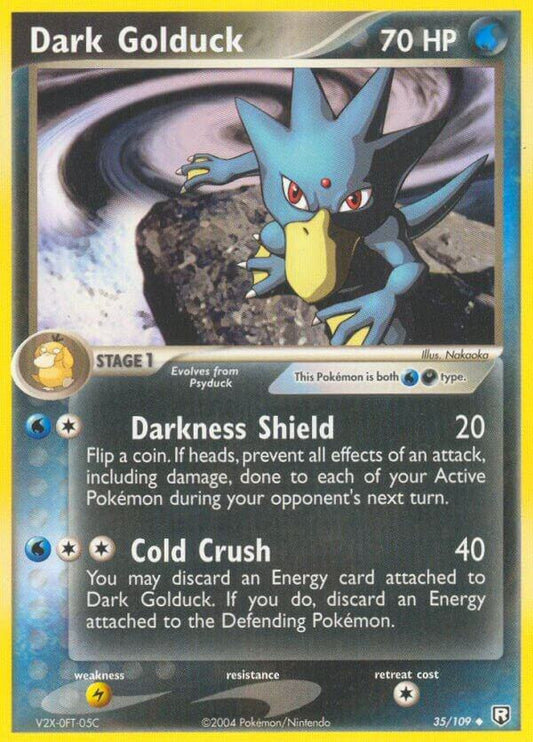 Pokemon Dark Golduck 35/109 Team Rocket Returns