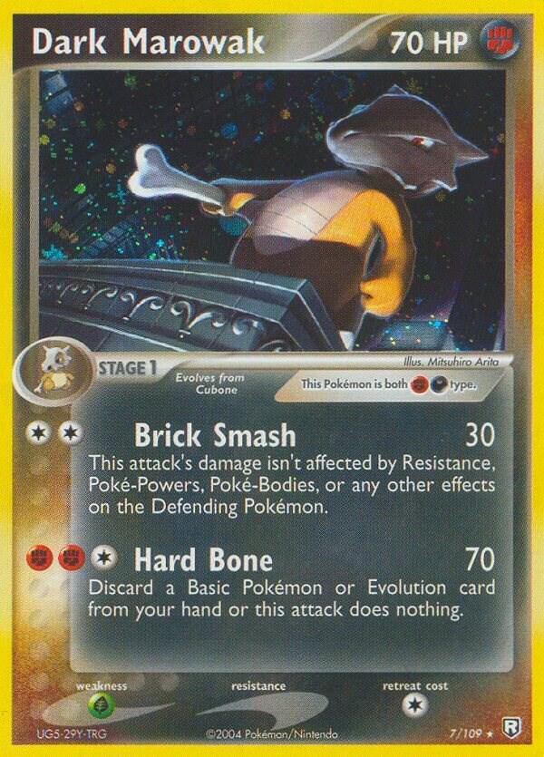 Pokemon Dark Marowak 7/109 Team Rocket Returns