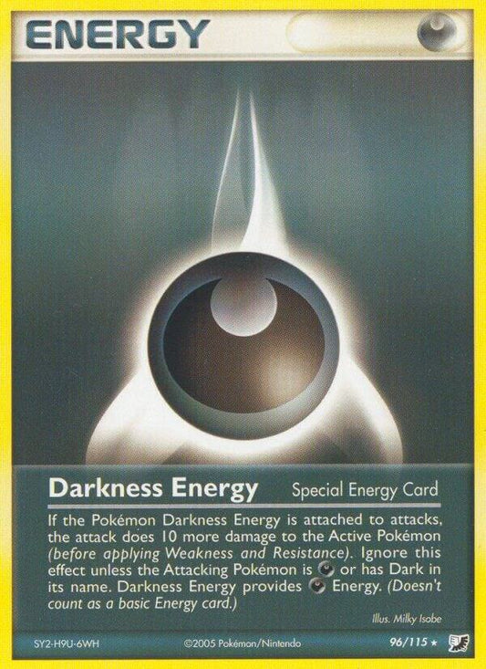 Pokemon Darkness Energy 96/115 Unseen Forces
