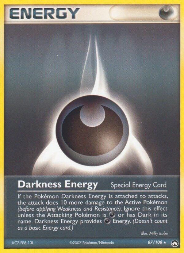 Pokemon Darkness Energy 87/108 Power Keepers