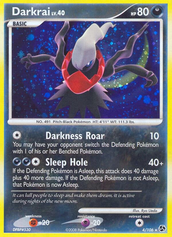 Pokemon Darkrai 4/106 Great Encounters