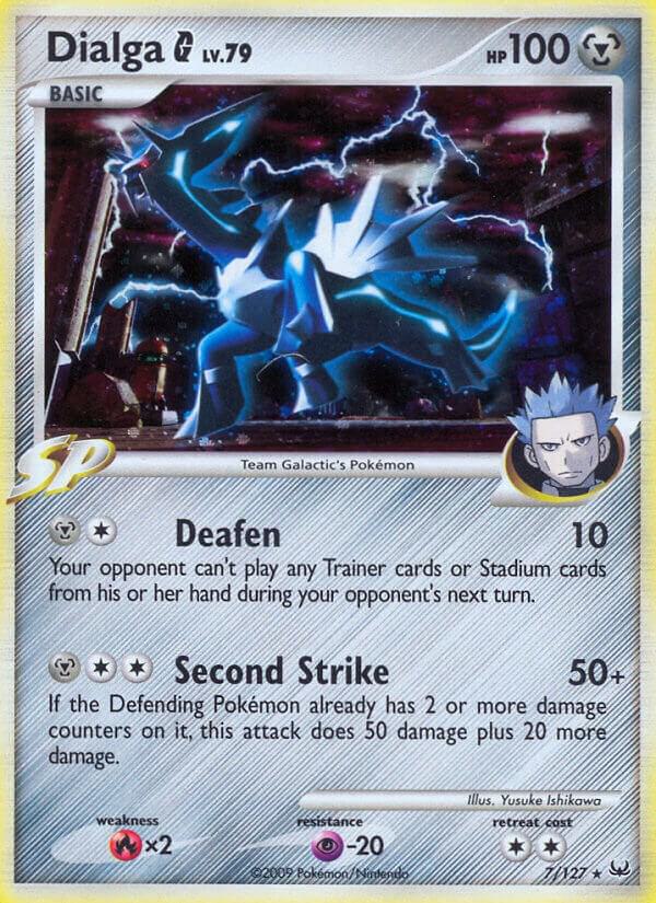 Pokemon Dialga G 7/127 Platinum