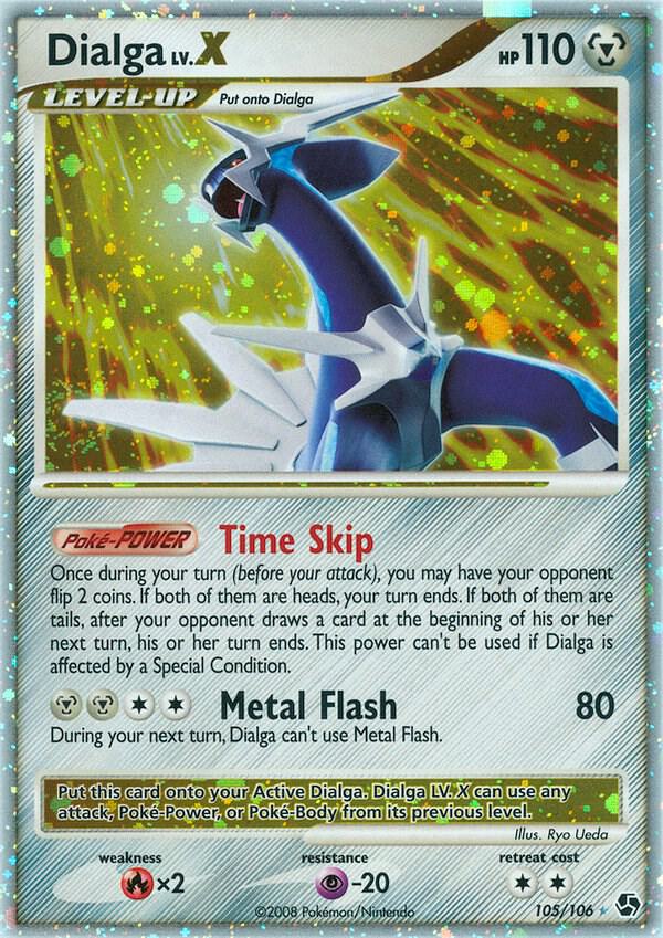 Pokemon Dialga LV.X 105/106 Great Encounters