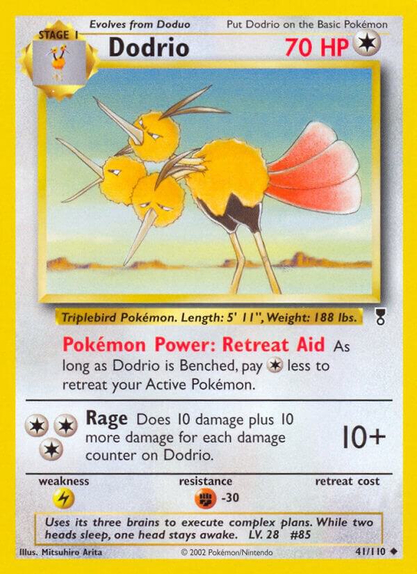 Pokemon Dodrio 41/110 Legendary Collection