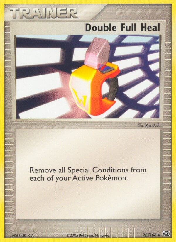 Pokemon Double Full Heal 76/106 Emerald