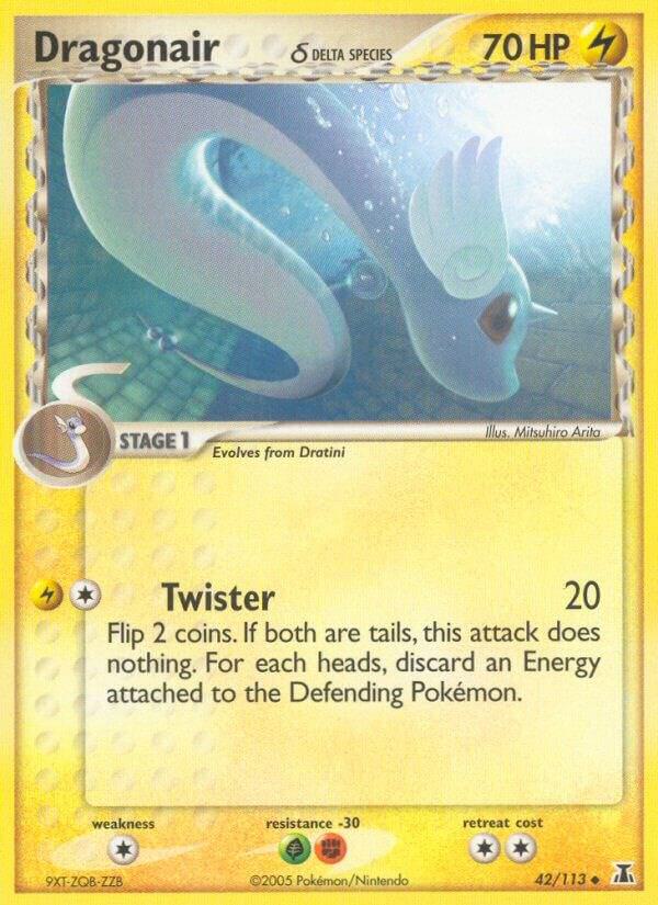 Pokemon Dragonair δ 42/113 Delta Species