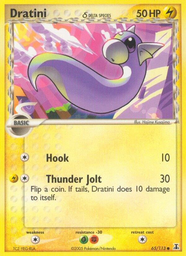Pokemon Dratini δ 65/113 Delta Species