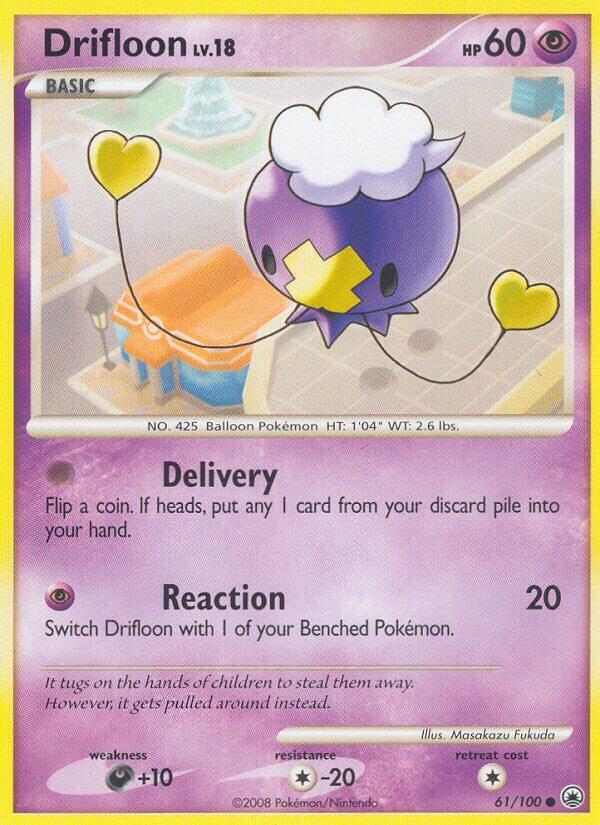Pokemon Drifloon 61/100 Majestic Dawn