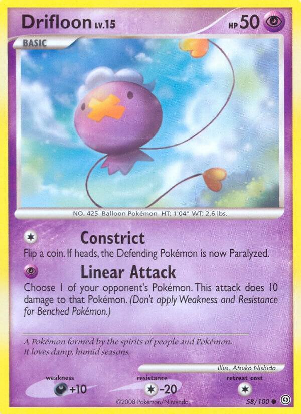 Pokemon Drifloon 58/100 Stormfront