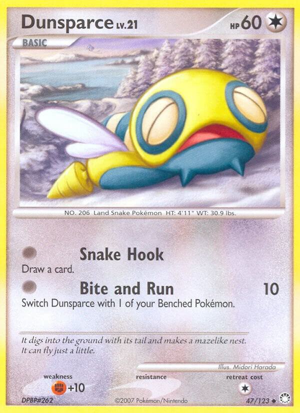 Pokemon Dunsparce 47/123 Mysterious Treasures