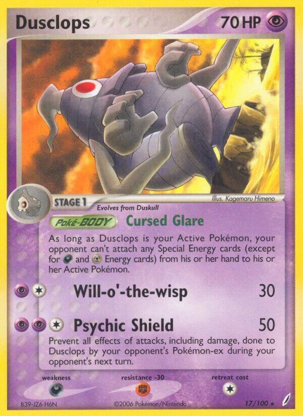 Pokemon Dusclops 17/100 Crystal Guardians