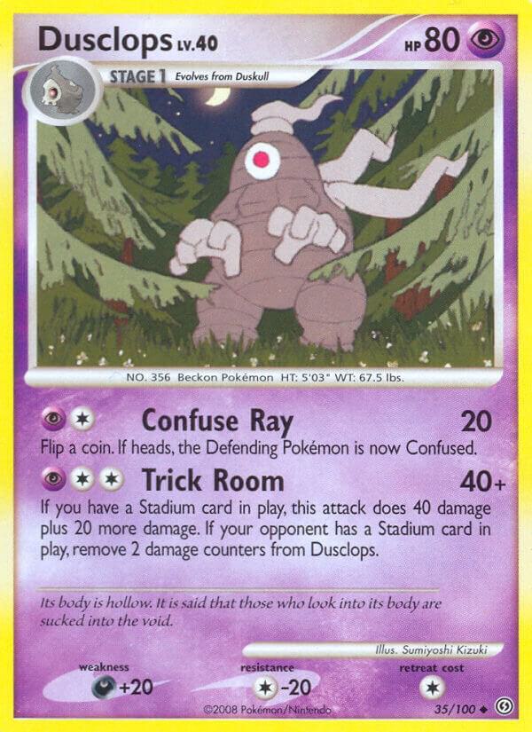 Pokemon Dusclops 35/100 Stormfront