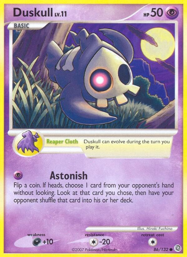 Pokemon Duskull 86/132 Secret Wonders