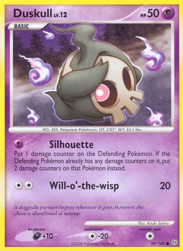 Pokemon Duskull 59/100 Stormfront