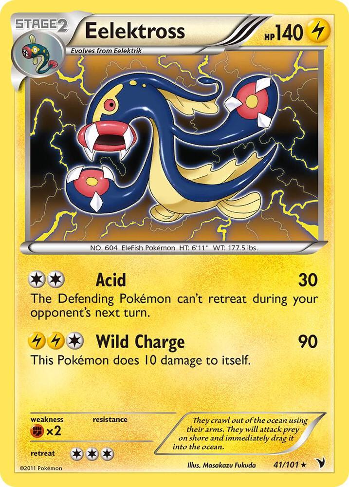 Pokemon Eelektross 41/101 Noble Victories