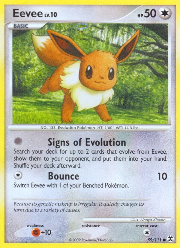 Pokemon Eevee 59/111 Rising Rivals