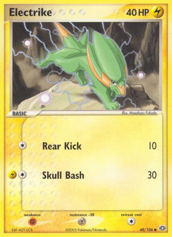 Pokemon Electrike 48/106 Emerald