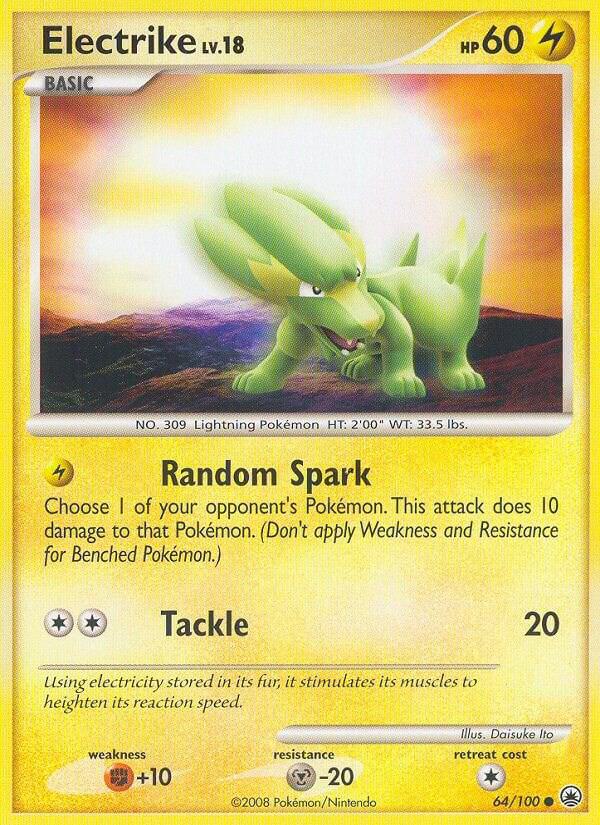 Pokemon Electrike 64/100 Majestic Dawn