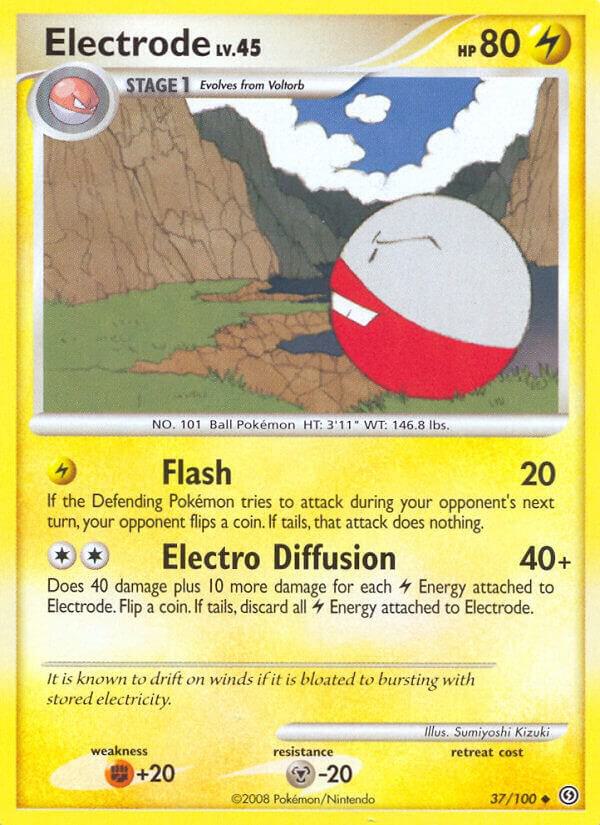 Pokemon Electrode 37/100 Stormfront