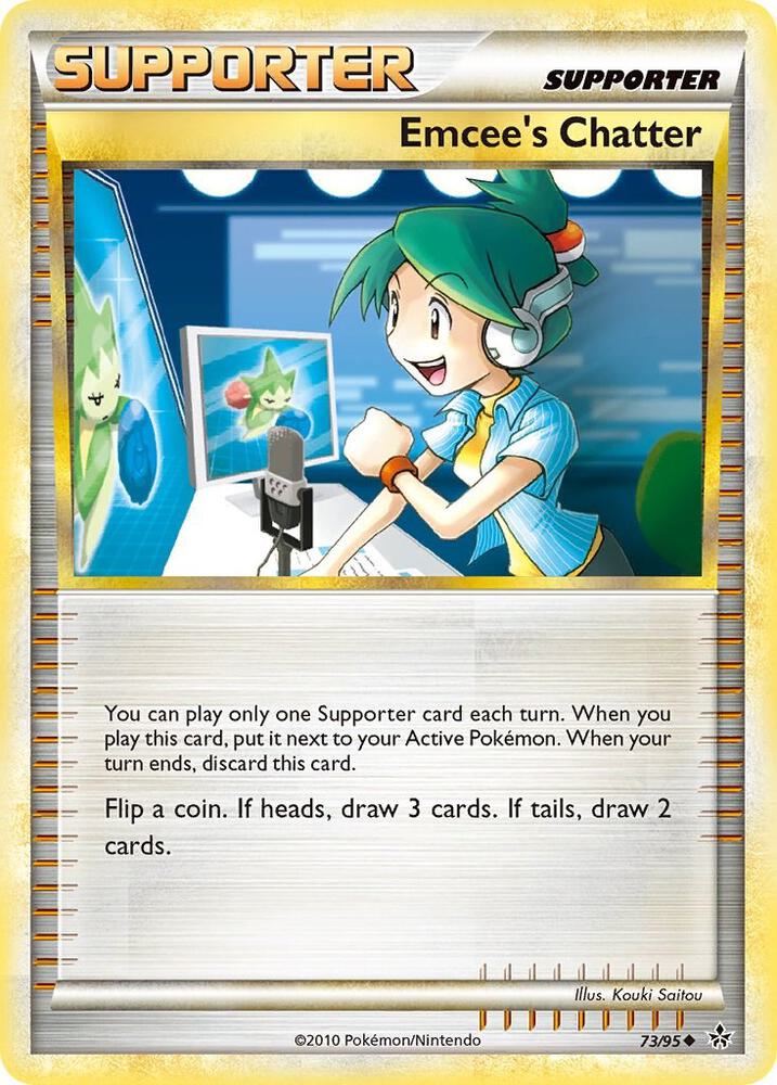 Pokemon Emcee's Chatter 73/95 Unleashed