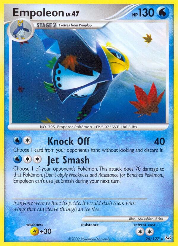 Pokemon Empoleon 26/127 Platinum
